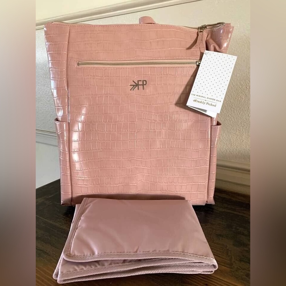 Freshly Picked Minimal Diaper Bag Backpack Thistle  new